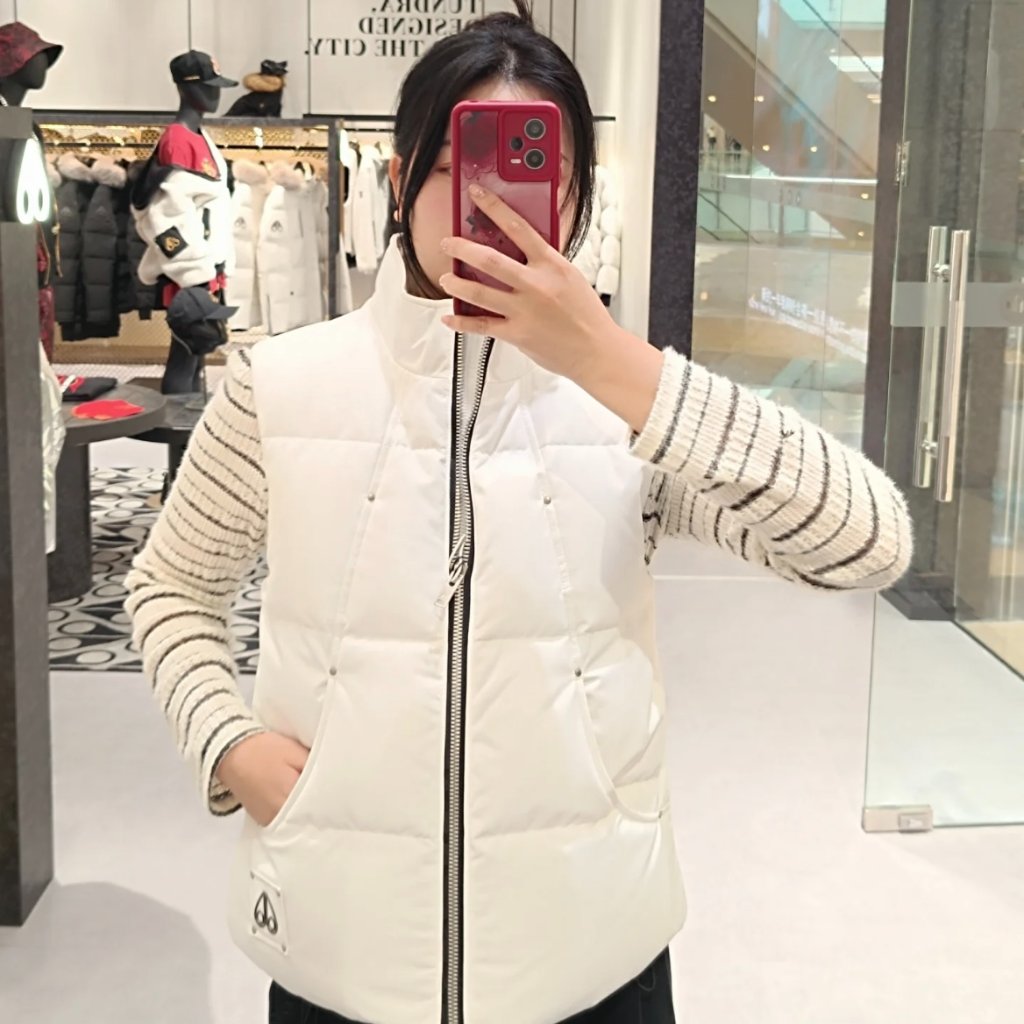 New Women Moose Knuckles Cloud Woodridge Vest